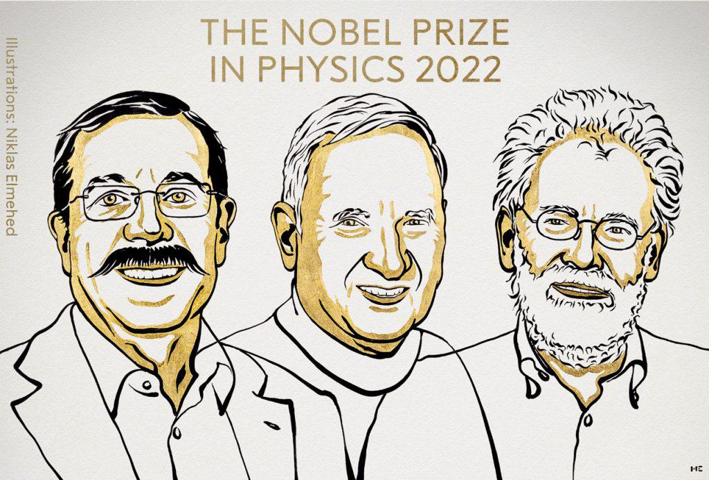 Los físicos Alain Aspect, John Clauser y Anton Zeilinger son los premios Nobel de este año.