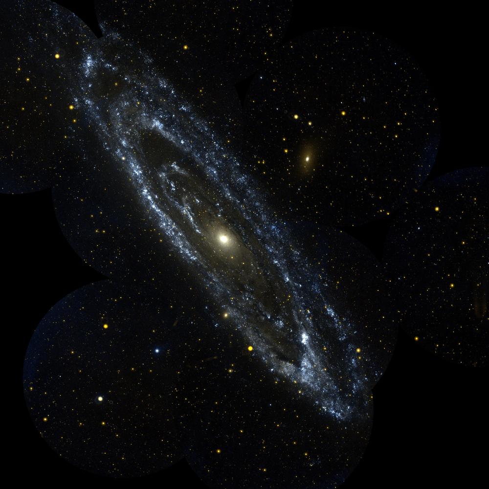 La galaxia de Andrómeda (Messier 31).