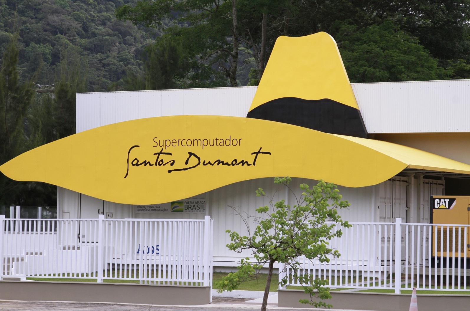 La instalación Santos Dumont requiere una superestructura (Fuente: LNCC/reproducción)